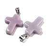 Synthetic Luminous Stone Dyed Pendants G-H308-06P-02-3