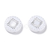 Opaque Acrylic Beads X-OACR-G016-07F-2