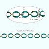 Handmade Imitation Gemstone Style Link Chains AJEW-J034-01B-7