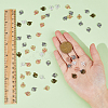 300Pcs 5 Colors Alloy Charms FIND-HY0002-61-3