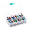 360Pcs 5 Styles Handmade Lampwork Beads LAMP-LS0001-03-8