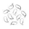 Tarnish Resistant 304 Stainless Steel Leverback Earring Findings STAS-E007-2-2