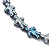 Czech Pressed Glass Beads GLAA-I061-29-3