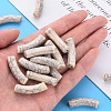 Opaque Crackle Acrylic Beads MACR-S372-002N-006-5
