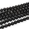 Natural Lava Rock Round Bead Strands X-G-M169-10mm-03-1