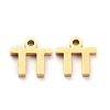 304 Stainless Steel Pendants STAS-F267-10P-G-2