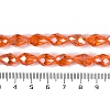 Transparent Electroplate Glass Beads Strands LS-EGLA-N013-T8mm-B09-4