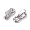 Non-Tarnish 304 Stainless Steel Ice Pick Pinch Bails STAS-K277-04A-P-2