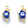 Ion Plating(IP) 304 Stainless Steel Enamel Connector Charms LS-STAS-N092-177A-2