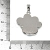 Natural Obsidian Pendants X-G-B194-02P-07-3