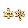 Tibetan Style Alloy Pendants TIBEP-EA115YKG-AG-FF-2