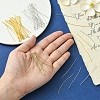 180Pcs 2 Colors Brass Ball Head Pins KK-YW0002-33-3