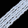 Electroplate Glass Beads Strands EGLA-A044-J1mm-A06-1
