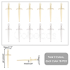 32Pcs 2 Colors Rack Plating Alloy Pendants FIND-UN0001-79-3