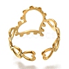 304 Stainless Steel Cuff Rings RJEW-Z074-01G-3