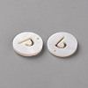 Natural Freshwater Shell Pendants SHEL-Q311-008P-2