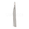 Brass Big Tassel Pendants KK-N256-13P-1
