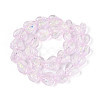 Handmade Foil Lampwork Beads Strands FOIL-T008-08C-1