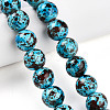 Synthetic Turquoise Beads Strands TURQ-T004-08A-10-2