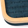 Fashion Velvet Wood Jewelry Boxes RDIS-B003-01-3