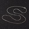 Non-Tarnish 304 Stainless Steel Snake Chain Necklaces NJEW-O096-16-2