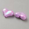 10Pcs Opaque Acrylic Beads SACR-WH0008-020F-2