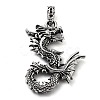 Tibetan Style Alloy Pendants TIBE-L012-039AS-03-1