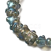 Electroplate Glass Beads Strands EGLA-Q127-A02-01G-3