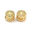 Rack Plating Alloy European Beads FIND-B034-26G-2