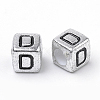 Plated Acrylic Beads X1-PB43C9308-D-2