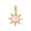 Brass Micro Pave Cubic Zirconia Pendants KK-R100-13G-01-1