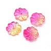 Transparent Glass Beads GLAA-H016-06F-1-2
