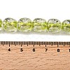Handmade Foil Lampwork Beads Strands FOIL-C002-01H-4