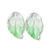 Dyed & Heated Glass Pendants GLAA-B009-06C-3