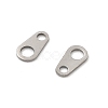 Non-Tarnish 316 Surgical Stainless Steel Chain Tabs STAS-L236-04A-2