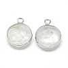 Natural Quartz Crystal Pendants G-Q964-05P-2
