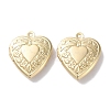 Rack Plating Brass Locket Pendants X-KK-F090-03LG-1