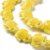 Handmade Porcelain Ceramic Beads Strands PORC-Q265-007B-3