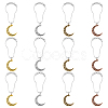 1 Set Iron Shower Curtain Rings HJEW-FH0001-45-1