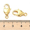 Brass Lobster Claw Clasps KK-H532-17E-G-3