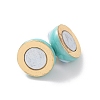 Brass Magnetic Clasps ZIRC-F136-10G-01-3
