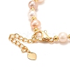 Brass Micro Pave Cubic Zirconia Key Charms Bracelets BJEW-D447-10G-01-5