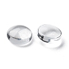 Transparent Glass Cabochons X-GGLA-R026-8mm-3