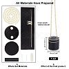 DIY Rhombus Pattern Cylinder Small Crossbody PU Leather Bag Making Kits DIY-WH0292-74A-2
