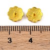 Brass Bead Caps Cabochon Settings KK-G502-15C-G-3