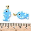 Handmade Lampwork Pendants LAMP-G168-04B-3