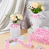 20M Double Satin Lace Edge Trim Organza Lace Ribbon OCOR-UN0001-02C-2