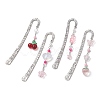 Tibetan Style Alloy Hook Bookmarks AJEW-JK00223-1