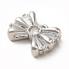 Brass Micro Pave Clear Cubic Zirconia Pendants LS-ZIRC-P113-03P-2