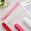 4 Rolls 4 Colors Polyester Gauze Ribbon OCOR-HY0001-14-3